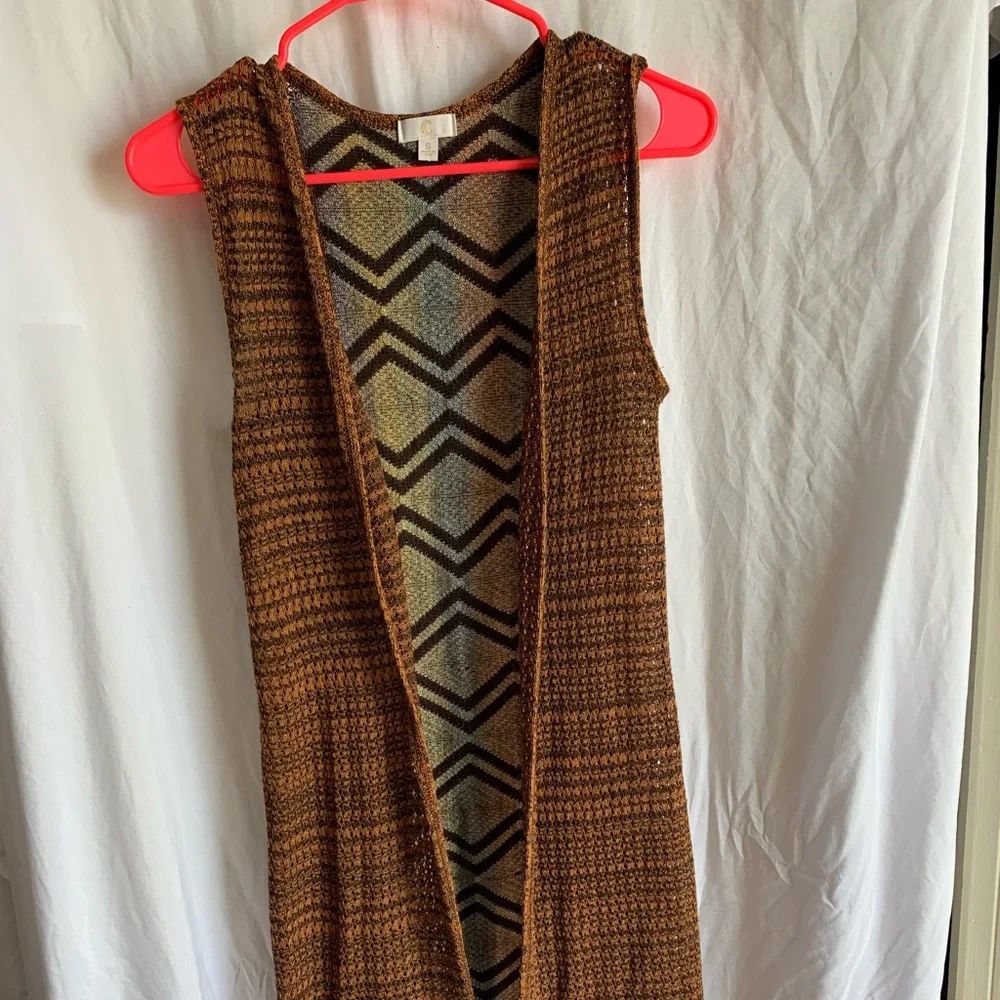 Fringed kimono vest - Picture 3 of 9